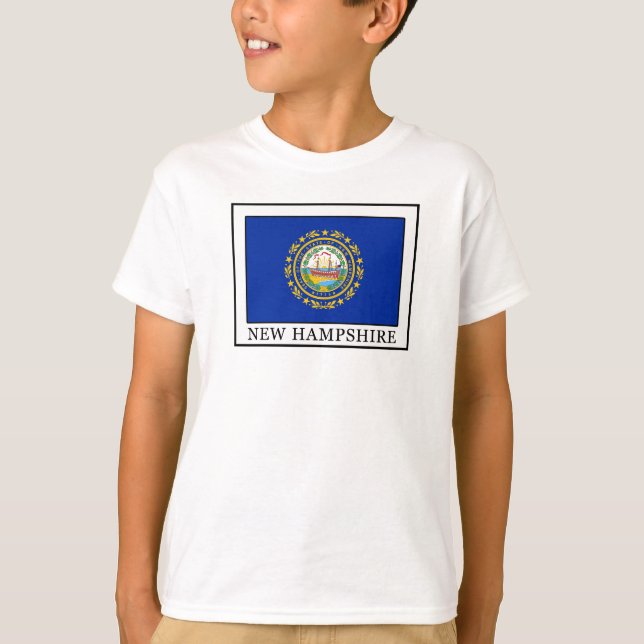 New Hampshire T Shirt (Framsida)