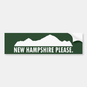 New Hampshire, tack Bildekal