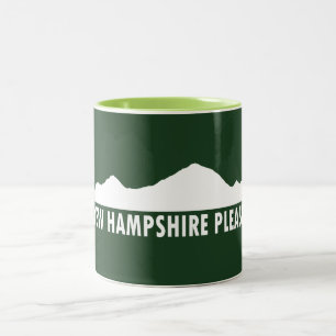 New Hampshire, tack Två-Tonad Mugg