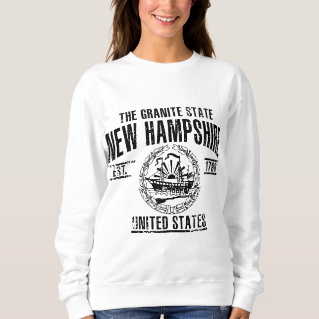 New Hampshire Tee Shirt (Framsida)