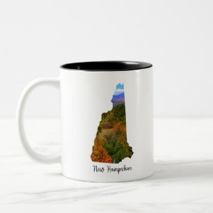 New Hampshire-the Granite State Två-Tonad Mugg