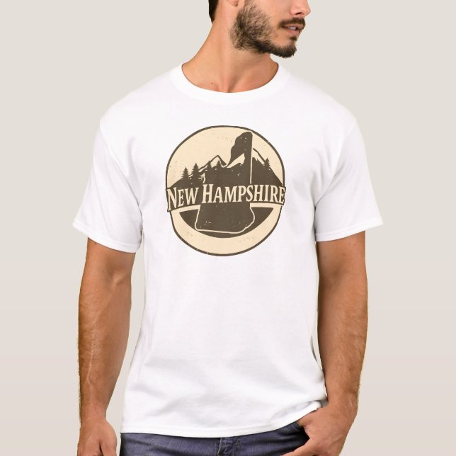 New Hampshire Tshirt V02 T Shirt (Framsida)