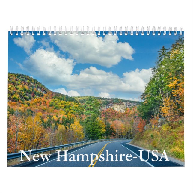 New Hampshire-USA Calendar Kalender (Omslag)