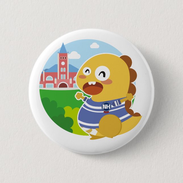 New Hampshire VIPKID knäppas Knapp (Framsida)
