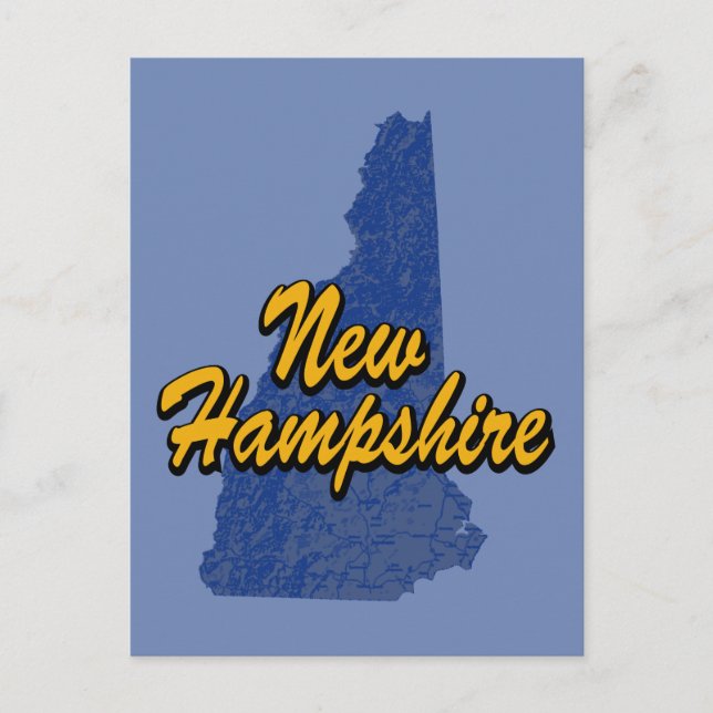 New Hampshire Vykort (Framsida)
