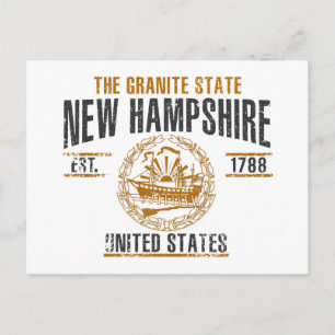 New Hampshire Vykort