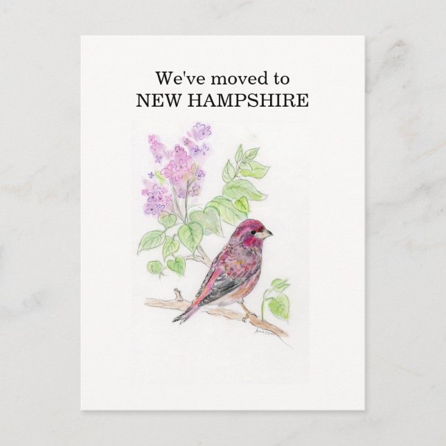 New Hampshire Vykort (Framsida)