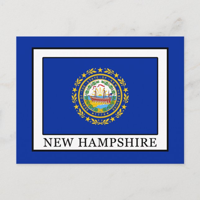 New Hampshire Vykort (Framsida)