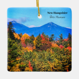 New Hampshire White-bergen Julgransprydnad Keramik