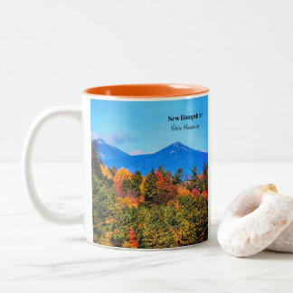 New Hampshire White-bergen Två-Tonad Mugg