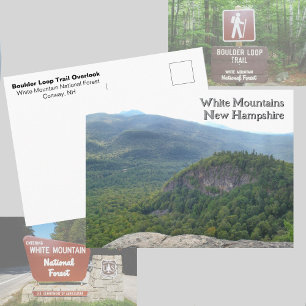 New Hampshire White Mountains Fotografisk Vykort