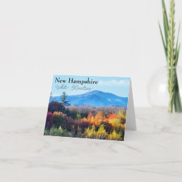 New Hampshire White Mountains Kort