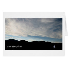 New Hampshire Wonalancet Chapel Hälsningskort
