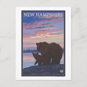 New HampshireBear och Unge Vykort