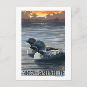 New HampshireCommon Loon Vykort