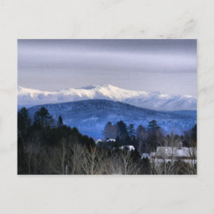 New Hampshires White Mountain-vykort Vykort