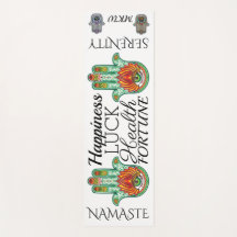 New Hamsa Hand Yoga Mat - se Söt tillbaka