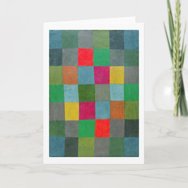 New Harmony, Paul Klee Kort (Framsida)