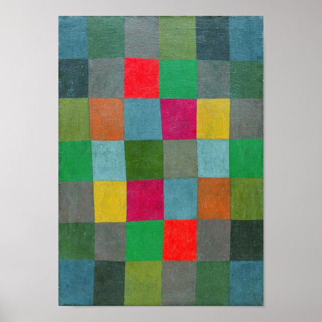 New Harmony, Paul Klee Poster (Framsidan)