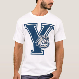New Haven Bulldog Emblem - Classic College Stil T Shirt