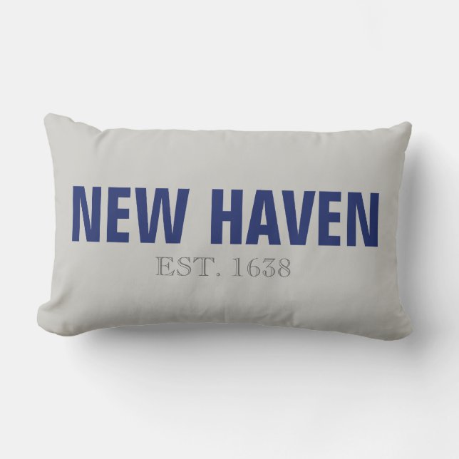New Haven CT, 1638 Dekorativ kudde (Framsida)