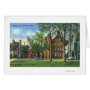 New Haven CTYale universitetenuniversitetsområde Hälsningskort