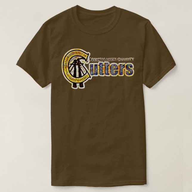 New Haven Cutters Baseball T Shirt (Design framsida)