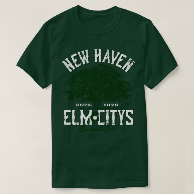 New Haven Elm Citys T Shirt (Design framsida)