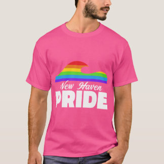 New Haven Gay Pride Tröja New Haven HBT regnbågsf