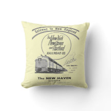 New Haven Järnväg-Nyckel till New England 1950