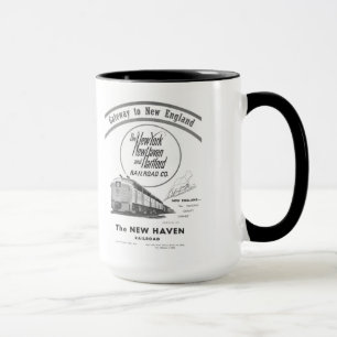 New Haven Järnväg-Nyckel till New England 1950 Mugg