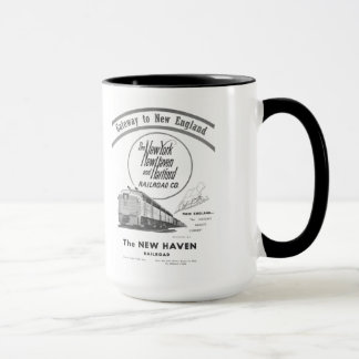 New Haven Järnväg-Nyckel till New England 1950 Mugg