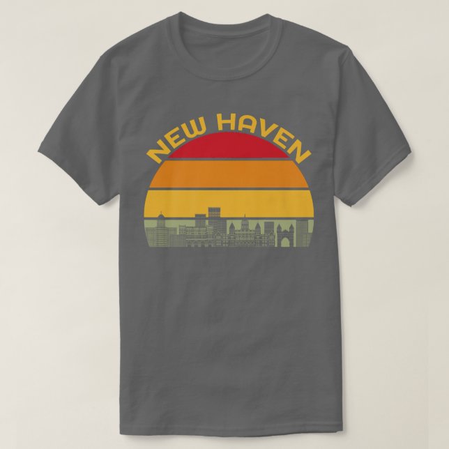 New Haven Pizza Capital the World Connecticut A T Shirt (Design framsida)