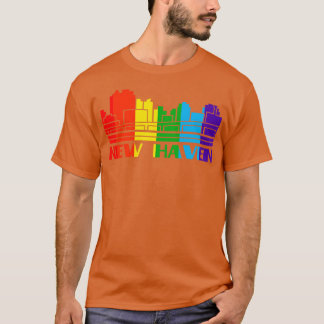 New Haven Pride New Haven LGBT Gift HGBTQ Support T Shirt