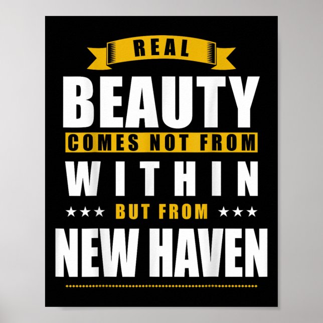 New Haven - Roligt D Stad Present  Poster (Framsidan)