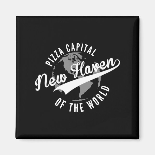 New Haven Zza Catal Of The World Connecticut  Magnet (Framsidan)