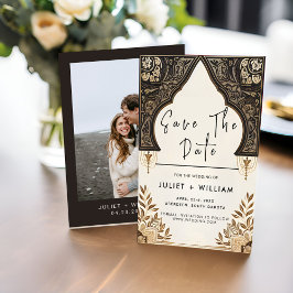 New Henna Islam Nikah Arabiska Walima Muslim Bröll Spara Datumet