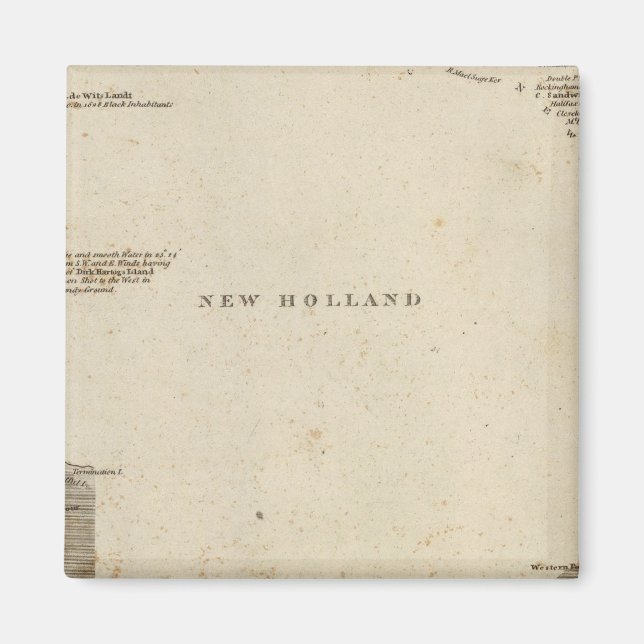 New Holland, Australien Magnet (Framsidan)