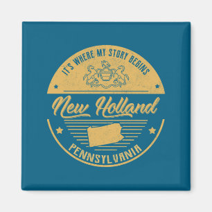 New Holland Pennsylvania Det är där min berättelse Magnet
