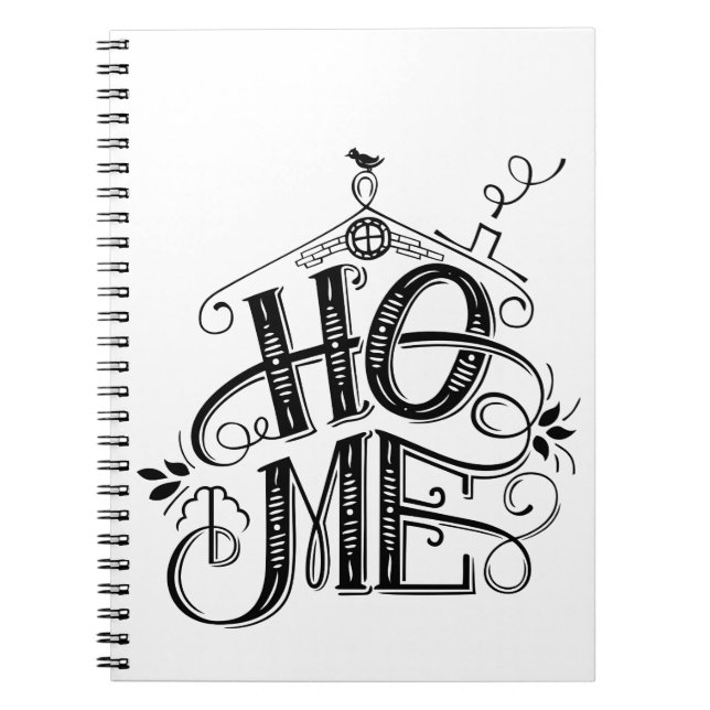 New home Firande Graphic Anteckningsbok (Framsidan)