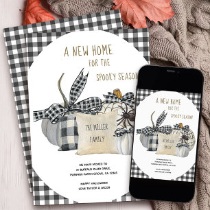 New Home for Spooky Season Farmhouse Halloween Meddelande