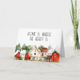 New Homeowner Houseuppvärmning Real Gods Kort