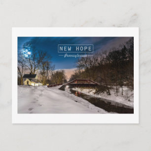 New Hope Pa Vykort