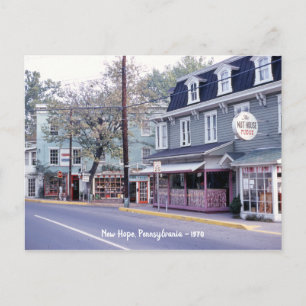 New Hope, Pennsylvania 1970 The Nöt House Fudge Vykort