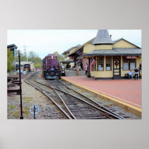 New Hope Tåg Station Poster