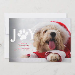 New Hund Puppy Joy Tass jul Meddelande