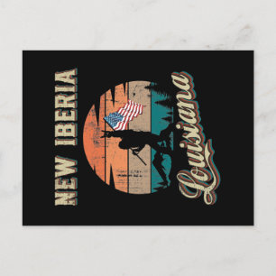 New Iberia Louisiana Vykort