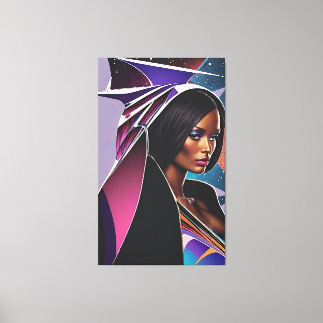 New Interdimensional Princess - Ken Gage Art Canvastryck (Framsida)