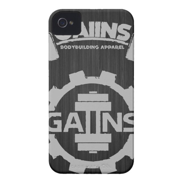 *NEW* IPHONE*CASE FÖR GAIINS-BODYBUILDINGDRÄKT Case-Mate iPhone SKAL (Baksidan)
