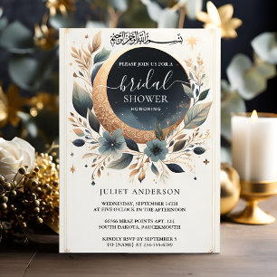 New Islam Nikah Arabiska Walima Muslim Möhippa Inbjudningar